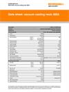 Data Sheet: vacuum casting resin 8052
