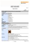 Safety data sheet: Resin SG95 B 722250000