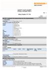 Safety data sheet: Silicone rubber VTV 750