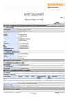 Safety data sheet: Silicone rubber VTX 950